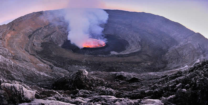 Nyiragongo Hike in Congo