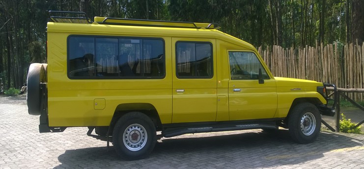 Safari Jeep to Kahuzi Biega