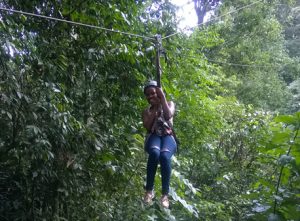 Zip lining Uganda